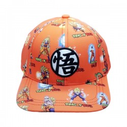Dragon Ball Z Orange Kanji Son Goku Cap