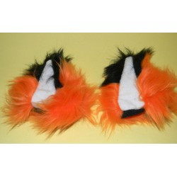 Orange Fox Ears for Necomimi