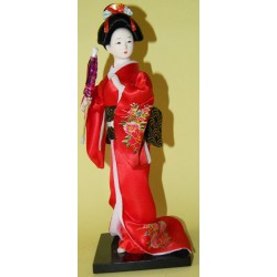 Japanese Geisha Doll 9" - Maiko