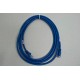 25' 350 MHz Cat 5e UTP Cable Azul