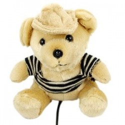 USB Web Camera Plush Teddy Bear
