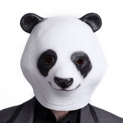 Máscara de Cabeza de Oso Panda
