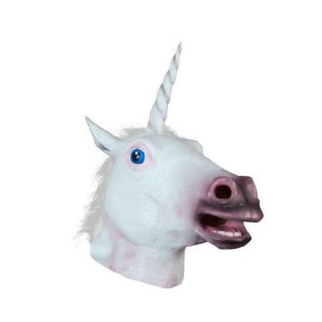 Máscara de Cabeza de Unicornio