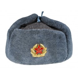 Russian Army Ushanka Hat