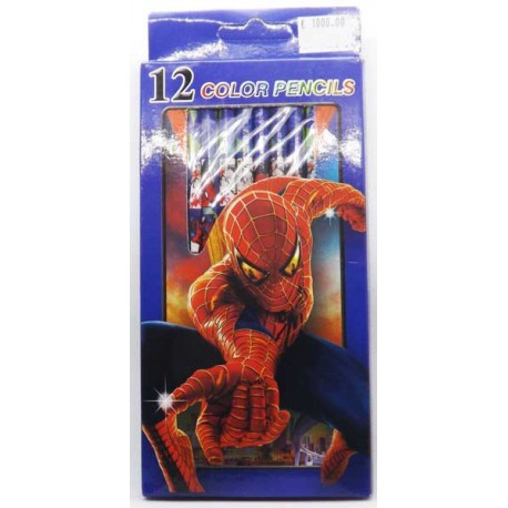Lápices de Color Spider Man